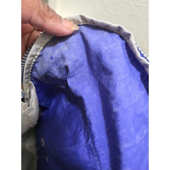 Kipling Blue Nylon Backpack Adjustable Straps Front Zipper Pocket & Spacious Int - Picture 9 of 13